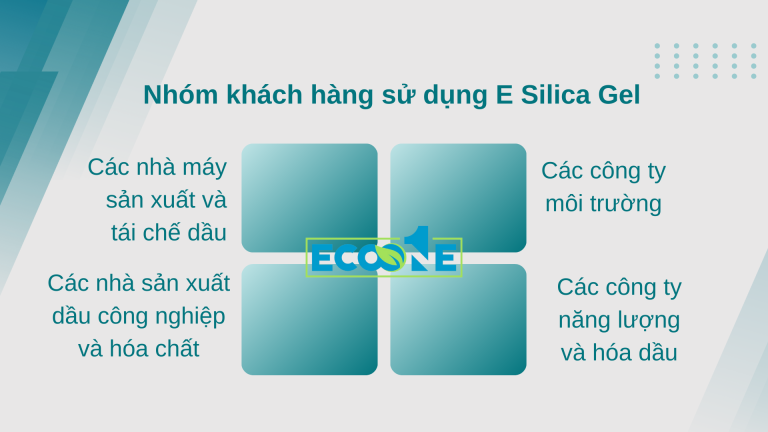 Nhóm khách hàng sử dụng E Silica Gel